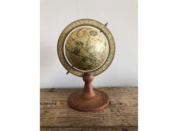Lovely Fully Functional Antique Globe With Astonishing Detail