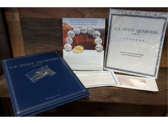 U. S. State Quarters Series II Collectors Album To Store Your Quarters In Protective Plastic Pages