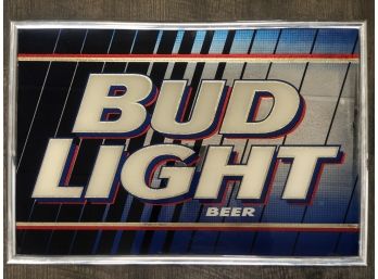 Lovely Large Colorful Bud Light Brand Mirror Anheuser Busch Inc.