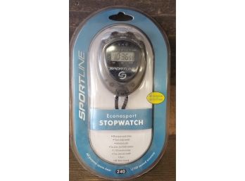 Econosport Sportline Stopwatch - New In Unopen Packaging - All Purpose Sports Timer