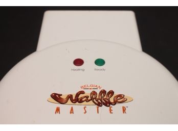 WAFFLE MASTER Waffle Maker! Don't Waffle Around On This One! Get Cooking (and Bidding)