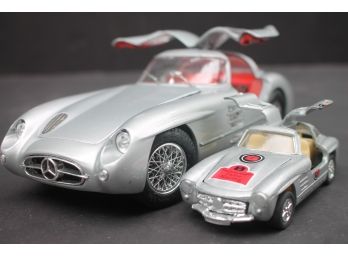 Lot Of Vintage Mercedes 300 SLR Model Cars (I Wish That I Had The Real One) Including A MAISTO