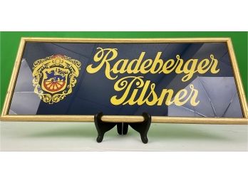 Radeberger Pilsner Bar Beer Sign