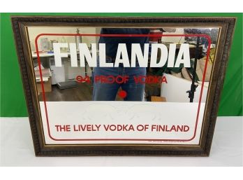 Finlandia Vodka Bar Mirror