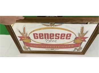 Genesee Beer Bar Mirror