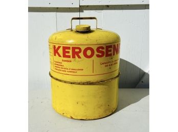 Yellow 5.25 Gallon Kerosene Can