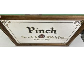 Pinch Scotch Whisky Bar Mirror