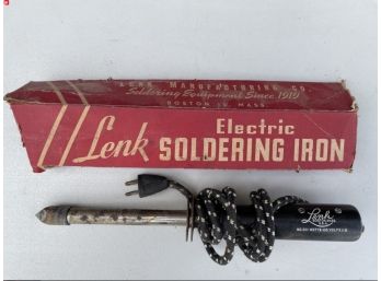 Vintage Lenk Electric Soldering Iron # 301