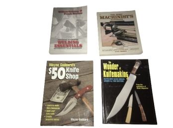4 Machinist And Knife Making  Books