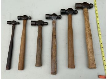 6 Ballpeen Hammers