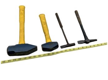 4# Eastwing Blacksmith Hammer, 2# Eastwing Engineer Hammer, 2 Misc. Hammers