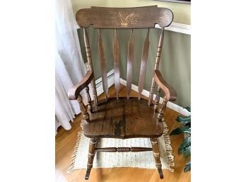Vintage - Solid Wood - Arm Rocking Chair