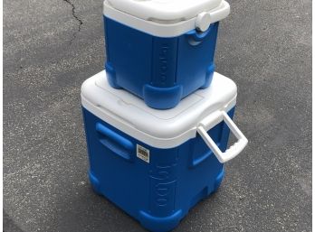 Two Igloo Coolers