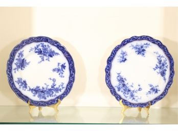 Pair Of 'Touraine' Stanley Pottery Decorative Plates