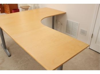 IKEA 2pc Office Wraparound Desk 2