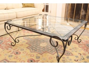 Gorgeous Glass Top Coffee Table