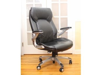 LazBoy Manager Arm Chair Adjustable Height.