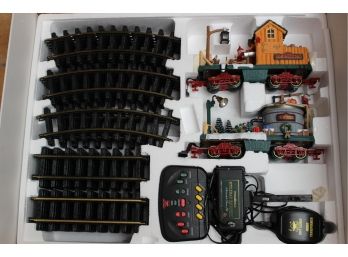 The Holiday Express Animated Train Set