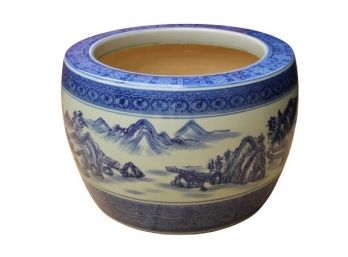 Oriental Pottery Planter