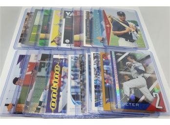 Huge Lot Of 20 Derek Jeter Cards With Rookies, Inserts & Base