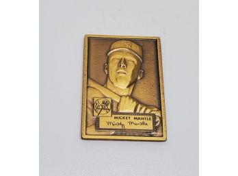 1983 Topps Traded Mini Bronze Mickey Mantle Card 1952 Topps