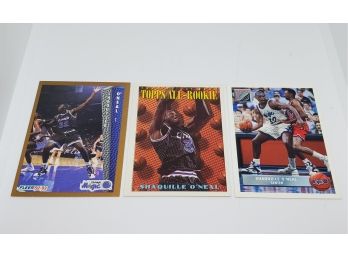Shaquille O'Neal Rookie Card Lot #3
