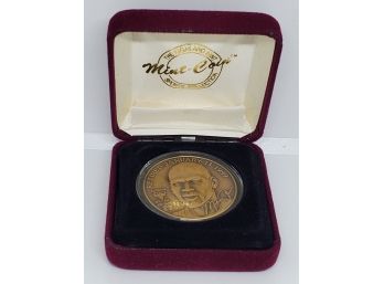 Highland Mint Michael Jordan Bronze Coin With COA