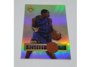 1998 Tracy McGrady Game Used Basketball Relic Rookie Card