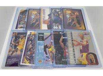 Lot Of 10 Different Kobe Bryant Cards