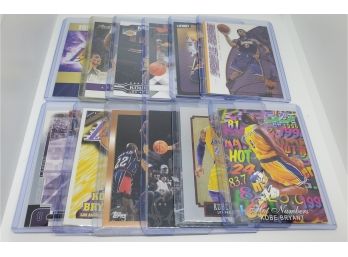 Lot Of 12 Different Kobe Bryant Cards