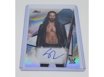 2020 Topps Finest WWE Seth Rolling Autographed Card