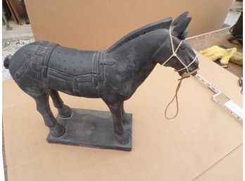 Vintage Horse W/maker Name On Base