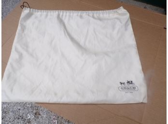 Coach Leather Silk Storage Bag