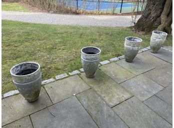 Set Of Four Outdoor Planters