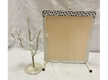 2 Metal Display Items For Your Table