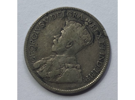 1928 Canadian Silver Quarter