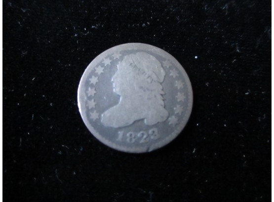 1923/2 U.S. Capped Bust Large E Silver Dime