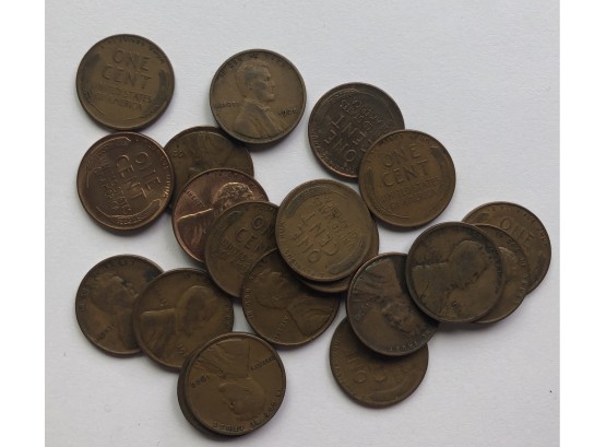 20 Pennies (See Description For Dates)