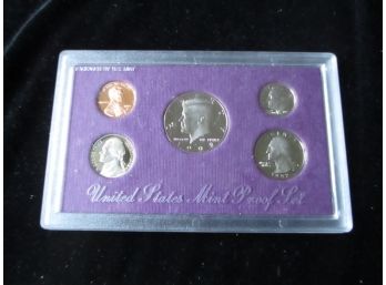 1992 S U.S. Mint Proof Set, 5 Coins