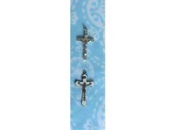 Jewelry - Two Crucifixes & Scapular