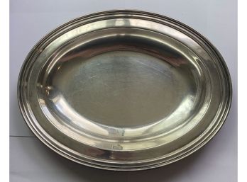 Sterling Silver Oblong Serving Tray Weight 7.88 Troy Oz (See Description For More Info)