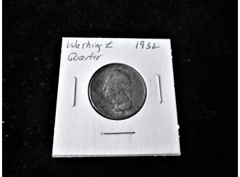 1932 P U. S. Washington Silver Quarter