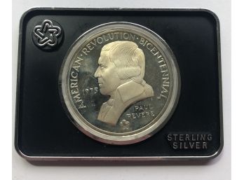 .925 Sterling Silver 1975 American Revolution Bicentennial