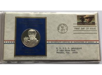1975 Commemorative Marino 10 Space Mission 1 Oz Coin .925 (See Description For More Info)