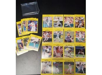 31 Boston Red Sox Fleer '91 Playing Cards - Near Mint Condition- Roger Clemens, Wade Boggs, Greenwell, Evans