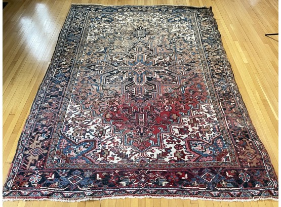 A Vintage Persian Rug (AS IS)