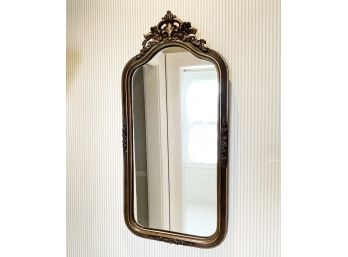 An Antique Mirror In Gilt Frame