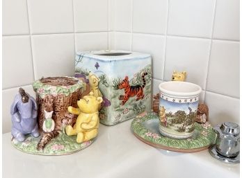 Child's Ceramic Bath Accessories