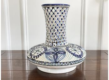 A Vintage Salt Glazed Vase