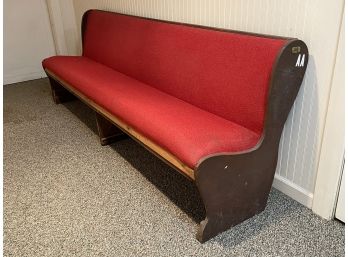 A Vintage Bench 'AA' From The Pre-renovation Westport Country Playhouse